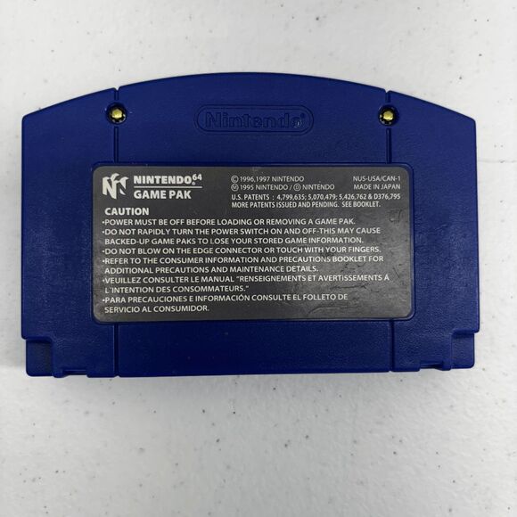 WCW Backstage Assault Nintendo 64 N64 Authentic Wrestling Game! Tested & Cleaned - Picture 2 of 6